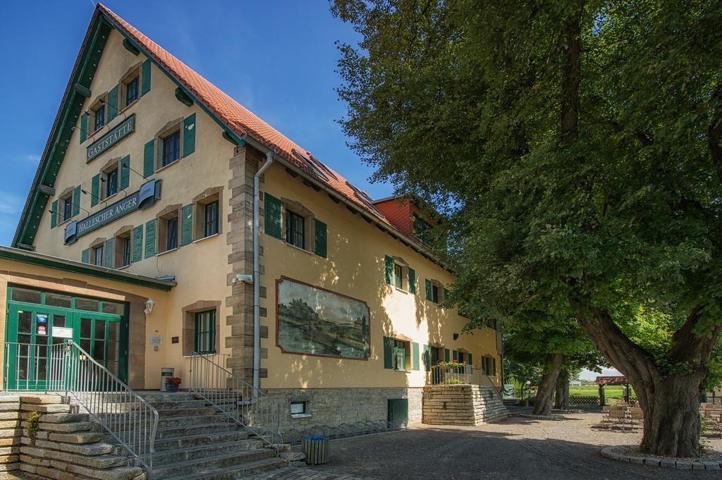 Gastwirtschaft & Hotel Hallescher Anger Naumburg  Buitenkant foto