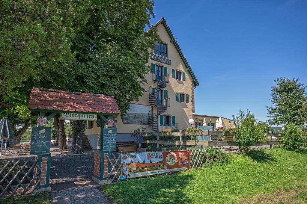 Gastwirtschaft & Hotel Hallescher Anger Naumburg  Buitenkant foto